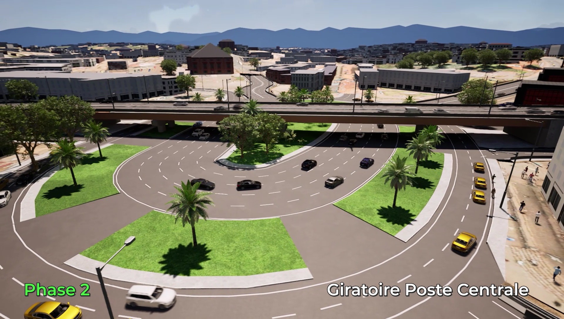 Giratoire Poste Centrale
