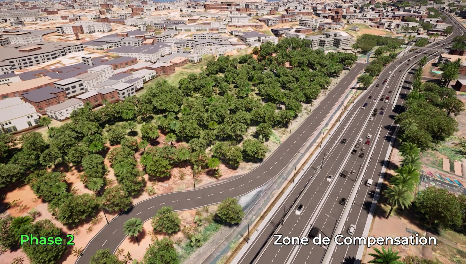 Zone de compensation paysagère